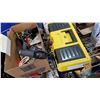 Image 2 : STANLEY TOOL BOX W/ CONTENTS AND BOX OF NEW SPARK PLUGS AND TIMING LIGHT