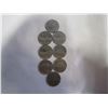 Image 1 : 5 CANADIAN DOLLARS 1969-85 AND THREE 1982 CONFEDERATION COINS