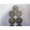 Image 3 : 5 CANADIAN DOLLARS 1969-85 AND THREE 1982 CONFEDERATION COINS
