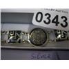 Image 2 : SILVER AZTEC 925 BRACELET