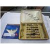 Image 1 : CASE OF MENS CUFFLINKS AND CHAINS AND COIN SET
