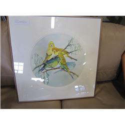 OUT ON A LIMB WATERCOLOR BY LAURA ARMBRUSTER RETAIL $500
