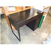 Image 1 : TWO DRAWER ESPRESSO FINISH DESK