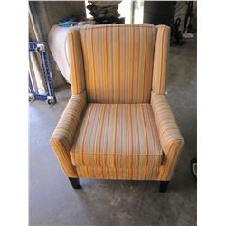 STYLUS STRIPED ARMCHAIR