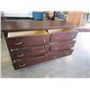 Image 2 : MODERN 6 DRAWER DRESSER