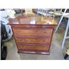 Image 1 : 3 DRAWER MAHOGANY DRESSER