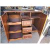 Image 2 : LARGE SAMUELSON CONTRACT SERVER WITH SLOW CLOSE DRAWERS AND SPACE FOR BAR FRIDGE