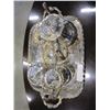 Image 2 : SILVER PLATE SERVING PLATTER WITH COFFEE, TEA, HOT WATER POTS, AND CREAM AND SUGAR
