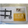 Image 2 : NEW OVERSTOCK INSIGNIA 13 TO 32 INCH FIXED TV WALL MOUNT, 40LB CAPACITY