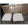 Image 2 : 2 MISSION FURNITURE DINING CHAIRS