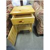 Image 2 : PINE 1 DRAWER NIGHT STAND