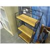 Image 2 : METAL AND WICKER FOLDING SHELF