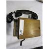 Image 1 : ANTIQUE WOODEN WALL PHONE