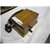 Image 2 : ANTIQUE WOODEN WALL PHONE