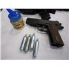 Image 2 : CROSSMAN 1911BB BB GUN LEG HOLSTER AND 2400BBS AND 4 CO2 CARTRIDGES