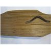 Image 2 : SIGNED AND CARVED WOOD PLAQUE