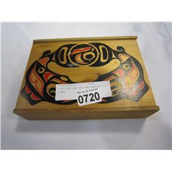 FIRST NATIONS BOX AND MASONIC ITEMS