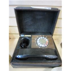 BC TEL VINTAGE PHONE IN CASE