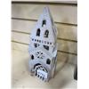 Image 1 : CAST IRON CHURCH CANDLE HOLDER