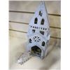 Image 2 : CAST IRON CHURCH CANDLE HOLDER