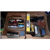 Image 2 : 2 BOXES HO SCALE TRAIN CARS, BUILDINGS, AND ACCESSORIES