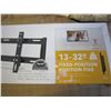 Image 2 : NEW OVERSTOCK INSIGNIA 13-32 INCH FIXED POSITION TV WALL MOUNT, COMPLETE, UP TO 40 LBS