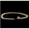 Image 3 : 1.82 ctw Diamond Tennis Bracelet - 14KT Yellow Gold