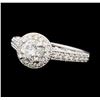 1.29 ctw Diamond Ring - 14KT White Gold
