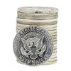 Image 2 : Roll of (20) 1964 Brilliant Uncirculated Kennedy Half Dollars