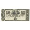1800's $50 The Sussex Bank, Newton, NJ Obsolete Bank Note