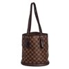 Image 1 : Louis Vuitton Damier Ebene Canvas Leather Bucket Marais PM Bag