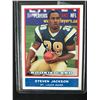 Image 1 : 2004 TOPPS #215 STEVEN JACKSON FOOTBALL ROOKIE CARD