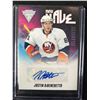 Image 1 : 2012 PANINI TITANIUM #35 JUSTIN DiBENEDETTO AUTO HOCKEY CARD