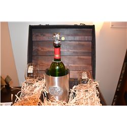 Wine Set Chest - Bighorn Sheep