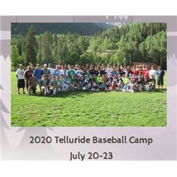2 Entries for the 2020 Telluride Baseball Camp