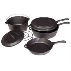 Camp Chef 6-Piece Cast Iron Set