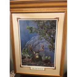 On The Watch Mule Deer Print