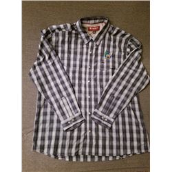 Simms Big Sky Admiral Blue Plaid w/ ADBSS Logo