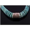 Image 2 : Signed Navajo TurquoiseMountain Discoidal Necklace
