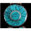 Image 9 : Lone Mountain Spider Web Turquoise Necklace