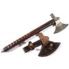 Image 1 : Forged Damascus Steel Pipe Tomahawk