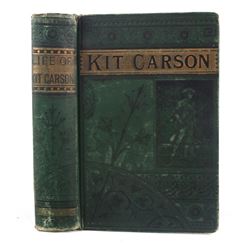 Life of Kit Carson by Charles Burdett c. 1869