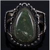 Image 1 : Navajo Cerrillos Turquoise Silver Bracelet