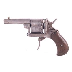 German Folding Trigger .32 Cal Revolver