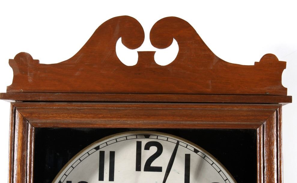 New Haven Clock Company Standard Time Clock