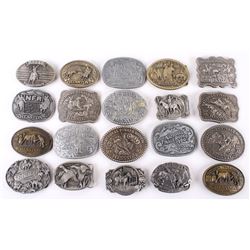 Collection of Commemorative Rodeo Belt Buckles