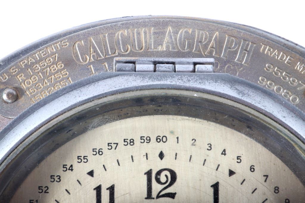 Old Calculgraph Calculagraph Co. Calculagraph; Harrison, NJ