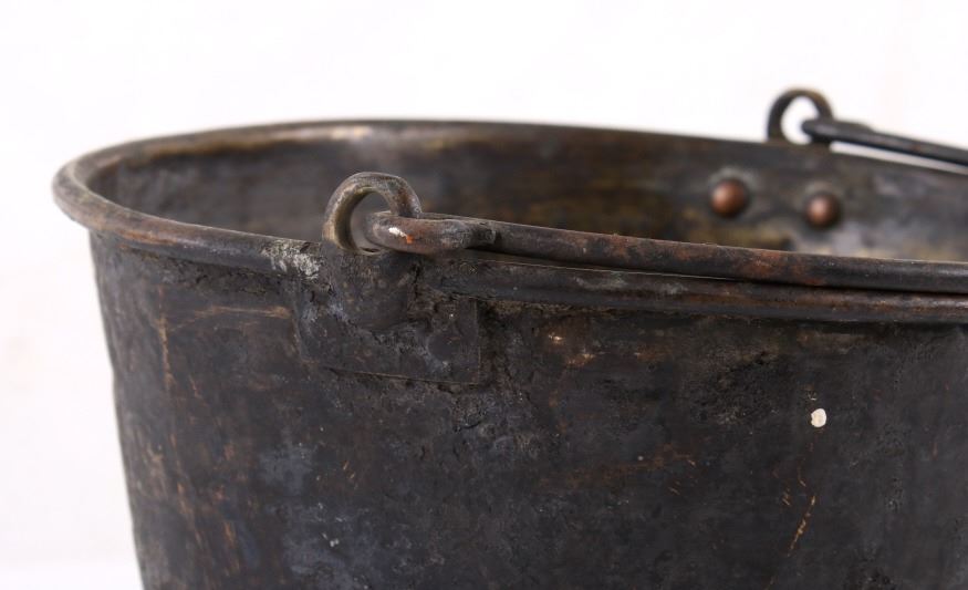 Early 19th Century Brass Water Bucket