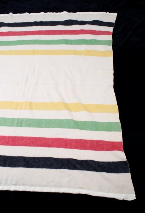 Traditional Striped Wool Trade Blanket