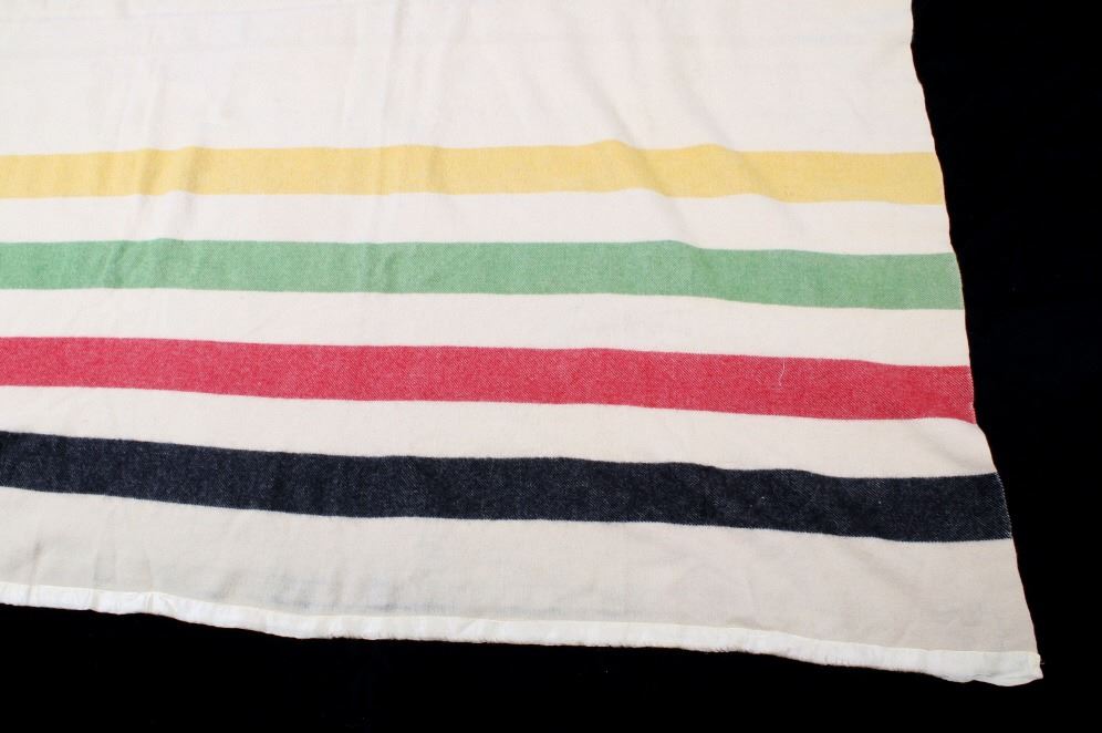 Traditional Striped Wool Trade Blanket